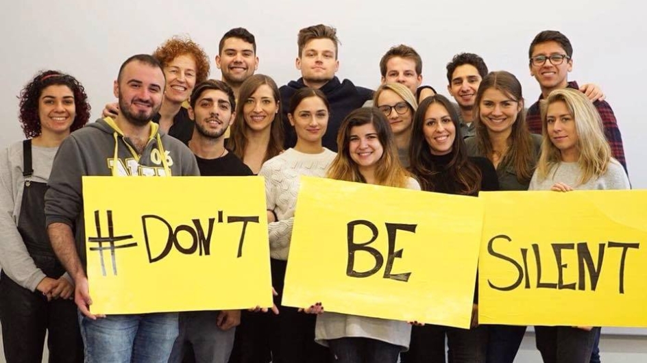 Gegenrede-Kampagne "Don't be silent"
