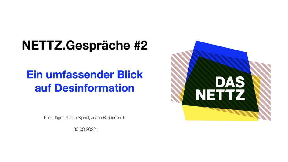 NETTZ.Gespräche #2 NETTZ.Gespräche #2