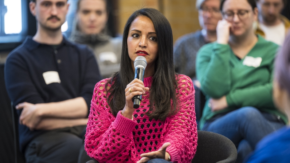 Sawsan Chebli im Gespräch