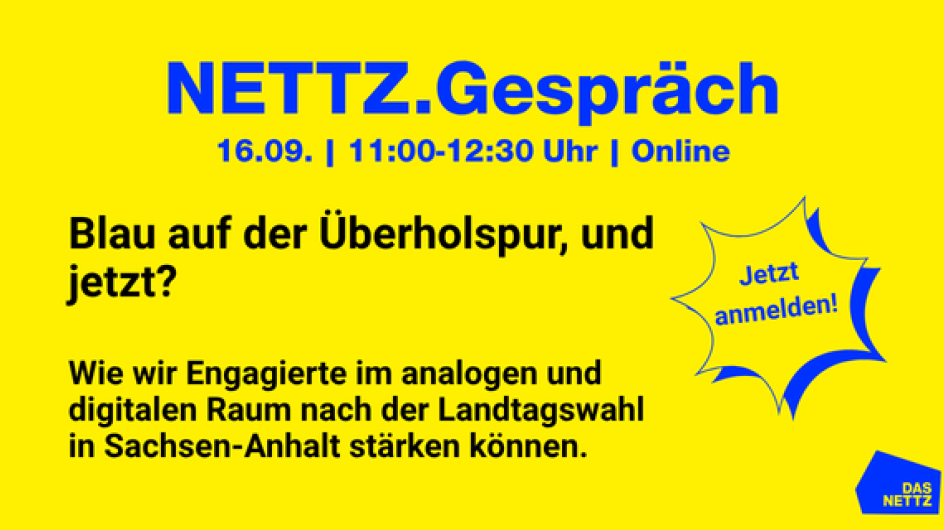NETZ.Gespräch #4 am 16. September