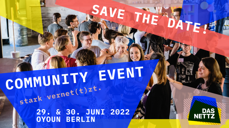 Save the Date Community Event 2022!