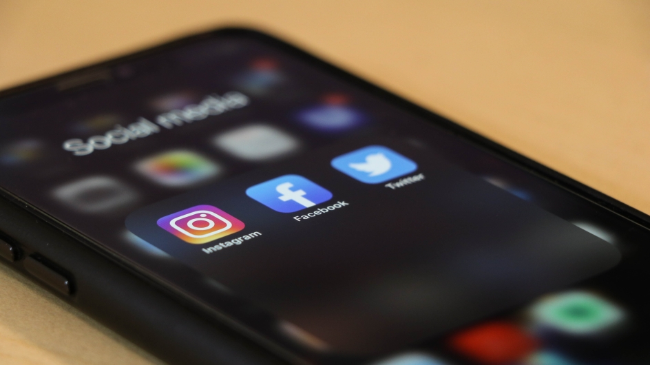 Social Media Apps auf Smartphone