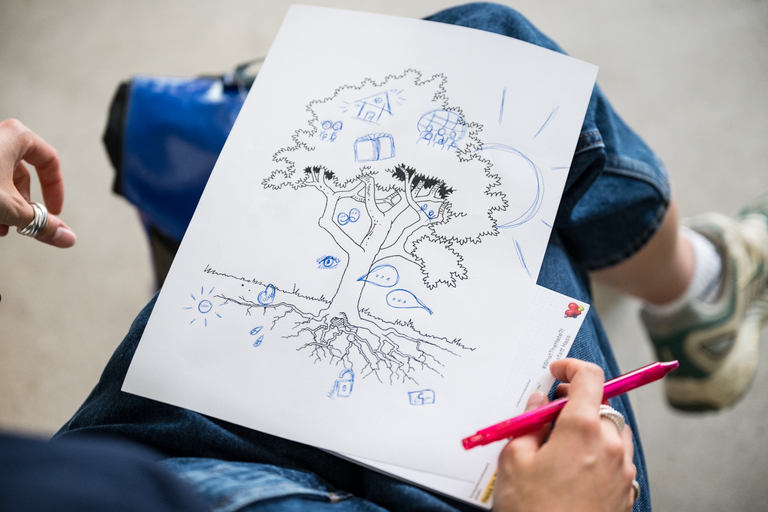 Bild: Ressourcenreise mit Julia Duffy-Kandzia I Community Event gegen Hass im Netz zum Thema „Come together, right now – Zusammenhalt in schwierigen Zeiten“