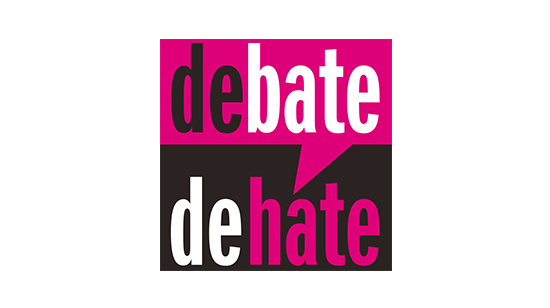 Logo Debate//De:hate Logo Debate//De:hate