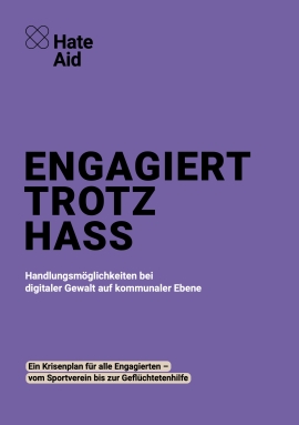 Titelblatt Engagiert trotz Hass