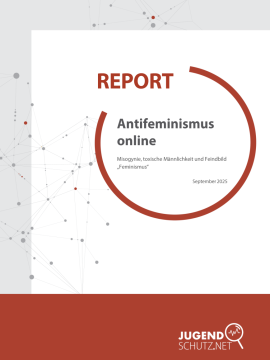 Titelblatt Antifeminismus online Report 