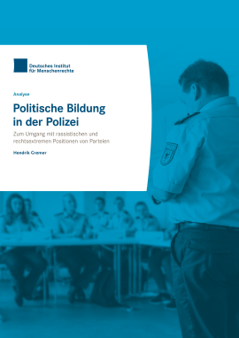 Politische Bildung in der Polizei