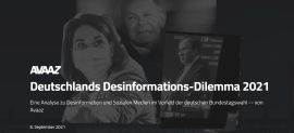 Cover Publikation Deutschlands Desinformations-Dilemma 2021