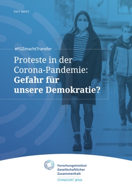 Proteste in der Corona-Pandemie: Gefahr für unsere Demokratie? Titelbild.