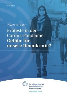 Proteste in der Corona-Pandemie: Gefahr für unsere Demokratie?w Proteste in der Corona-Pandemie: Gefahr für unsere Demokratie? Titelbild.